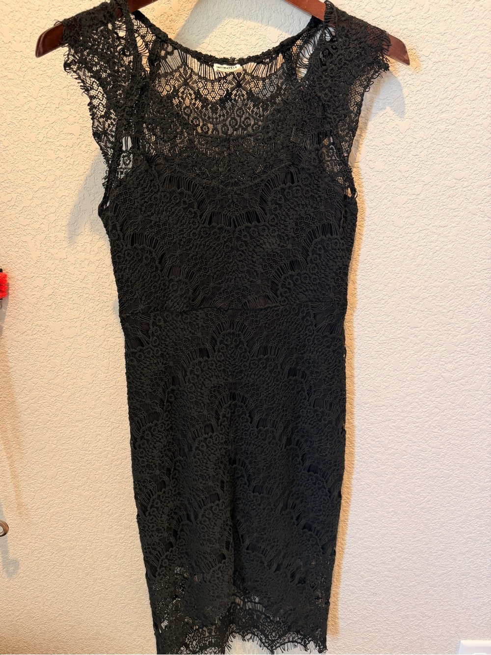 Intimately Free People Daydream Bodycon Lace Slip Dress Size Small